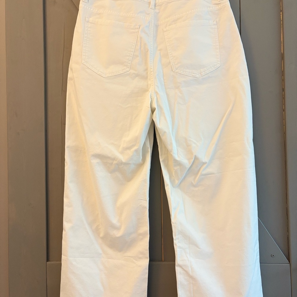 Quince Cream High-Waisted Pants - Picture 5 of 11